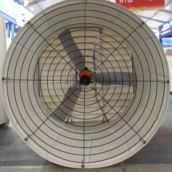 Fiber Glass Ventilation Fan, Frp, 230 V, Electric - view 3
