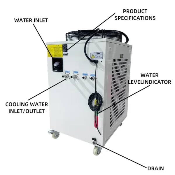 Fiber Laser Water Chiller, JLFL-6000, 6kW, 380V, 3Phase - view 2