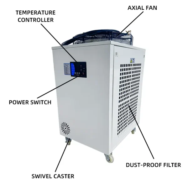 Fiber Laser Water Chiller, JLFL-6000, 6kW, 380V, 3Phase - view 3