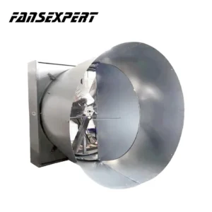 Fiberglass Cone Exhaust Fan, 1380mm, 380V, 1100w, Aluminum