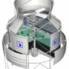 Fiberglass Cooling Tower, 220 V - view 6