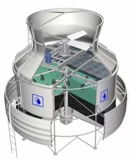 Fiberglass Cooling Tower, 220 V - view 6