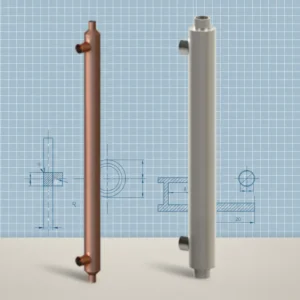 Fin Heat Exchanger, Stainless, Steel