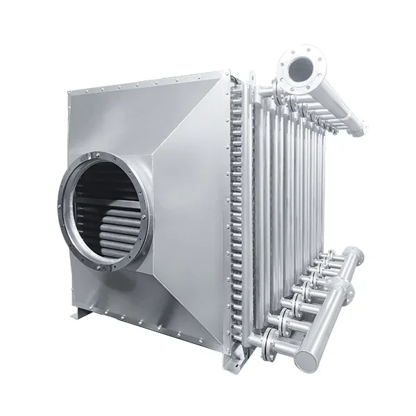 Finned Air Heat Exchanger, Copper, 220 V, Stainless Steel - view 2