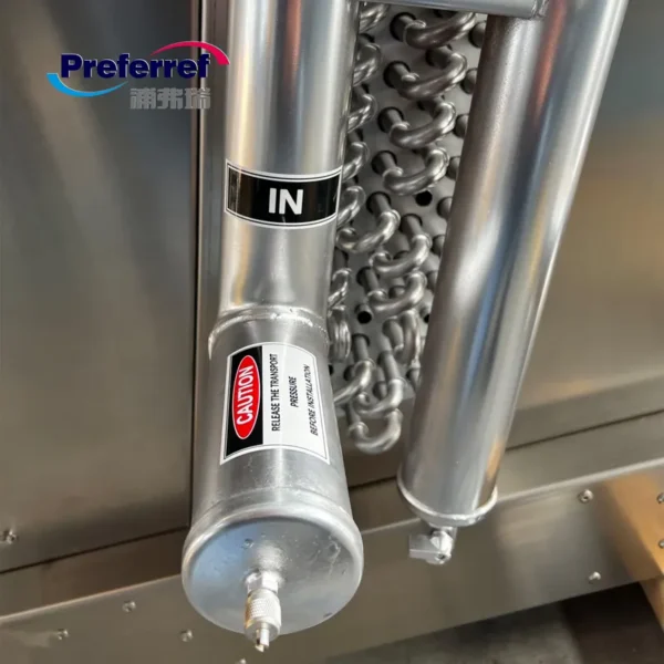 Finned Tube Heat Exchanger, Adiabatic, 220 V, 900 CFM - view 3
