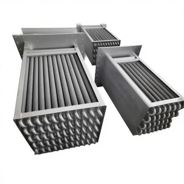 Finned Tube Heat Exchanger, AESIMA, Steel, 220V/380V