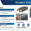 Finned Tube Heat Exchanger, AESIMA, Steel, 220V/380V - view 2