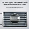 Finned Tube Heat Exchanger, Aluminum, Stainless, Steel - view 3