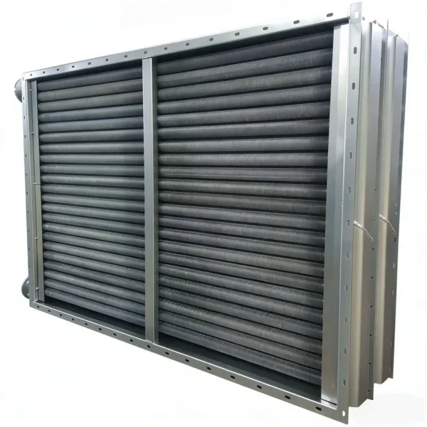 Finned Tube Heat Exchanger, Stainless, Steel