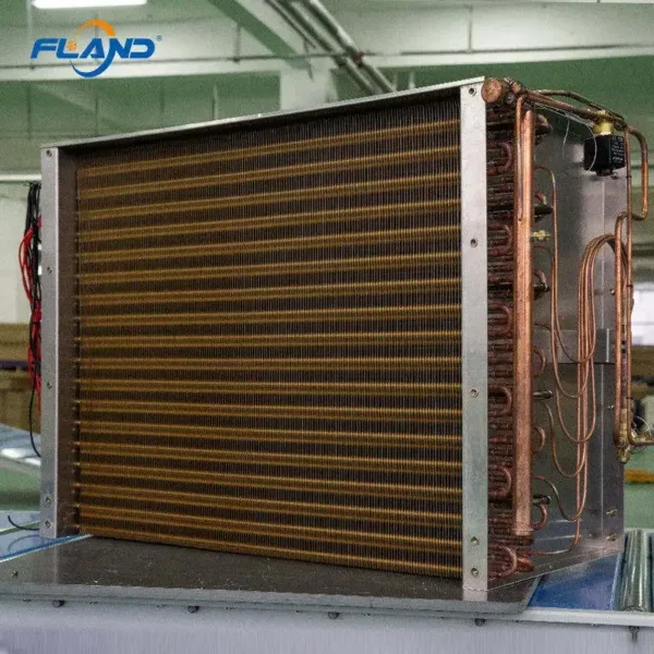 Finned Tube Heat Exchanger, Stainless, Steel, Copper