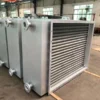 Finned Tube Heat Exchanger, Steel, 220 V, Carbon Steel