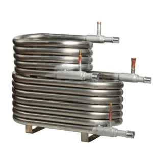 Finned Tube Heat Exchanger, Titanium, 380V