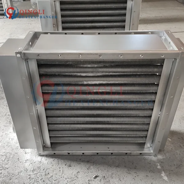 Finned Water Air Heater, Stainless, Steel - view 2