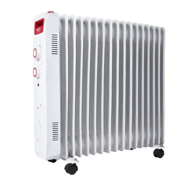 Fins Household Oil Heater, 11-17, 2000 W, Plastic