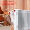 Fins Household Oil Heater, 11-17, 2000 W, Plastic - view 2