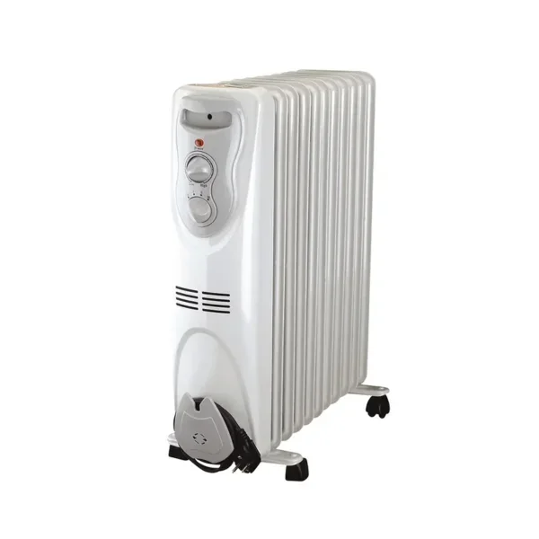 Fins Household Oil Heater, 7-15, Electric, OH39