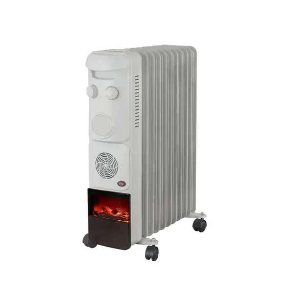 Fins Oil Filled Heater, 3D, Portable