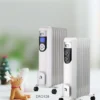 Fins Oil Filled Radiator, LCD, Electric, Metal - view 3