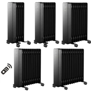 Fins Oil Heater, 220V-240V, Electric