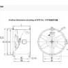 Fire-proof Smoke Exhaust Fan, HTF-II, Axial - view 3