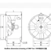 Fire-proof Smoke Exhaust Fan, SWF-I, Axial - view 5