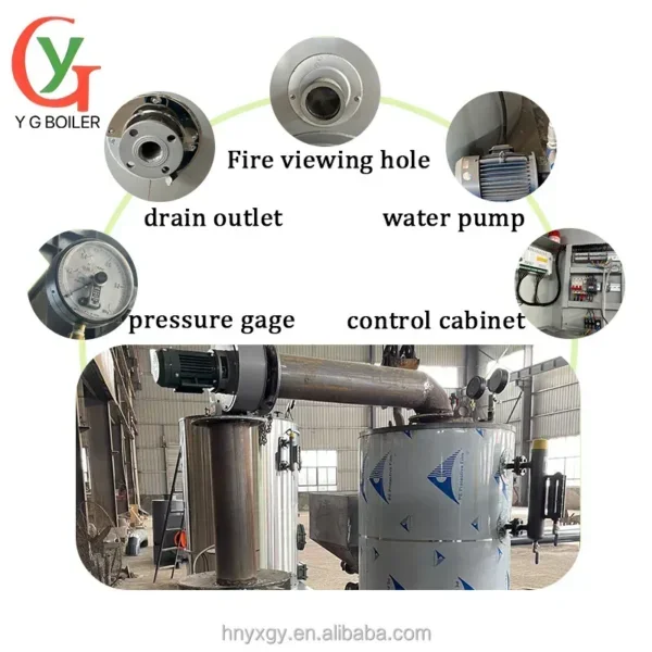 Fire Tube, LHS, 300kg/h - view 4