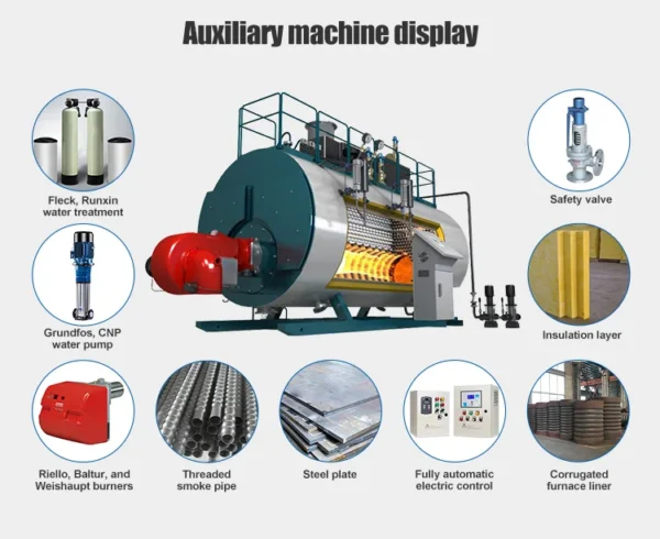 Fired Steam Boiler, Carbon Steel, Natural Circulation - view 2
