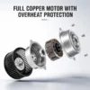 Fireproof Ceiling Exhaust Fan, Centrifugal, AC 220 V, Electric - view 2