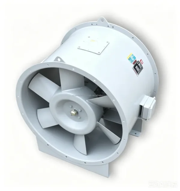 Fireproof Smoke Exhaust Fan, HTF-I, Axial, 380V, Steel - view 3