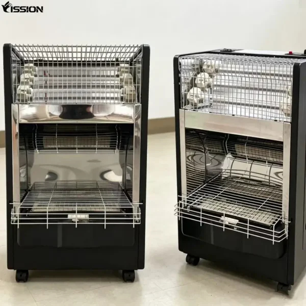Fission Gaselectric Portable Heater, Metal - view 6