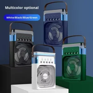 Five-hole Air Cooling Fan, USB, Brushless, Plastic