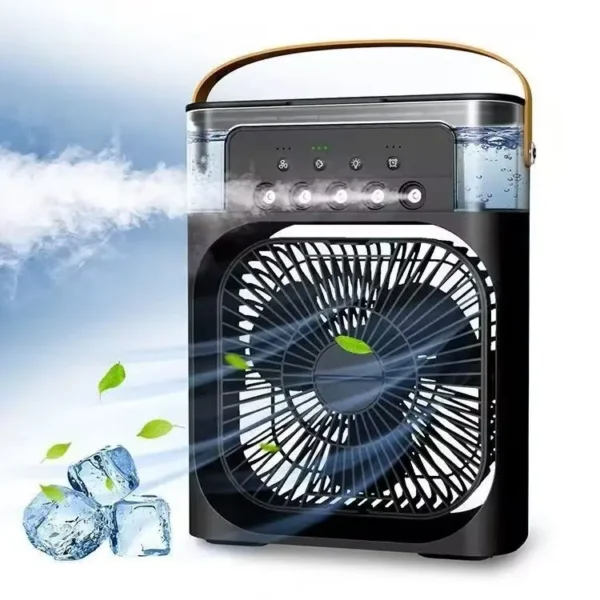 Five-hole Air Cooling Fan, USB, Brushless, Plastic - view 3