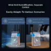 Five-hole Spray Humidifying Fan, Portable, ABS, USB - view 4