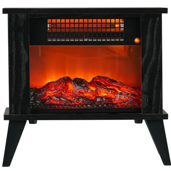 Flame Effect Electric Fireplace, 1000W, 110-240V - view 4