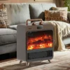 Flame Electric Heater, 3D, B-EHA025 - view 3