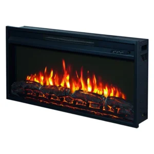 Flame Electric Insert Fireplace, 230V, 2000W