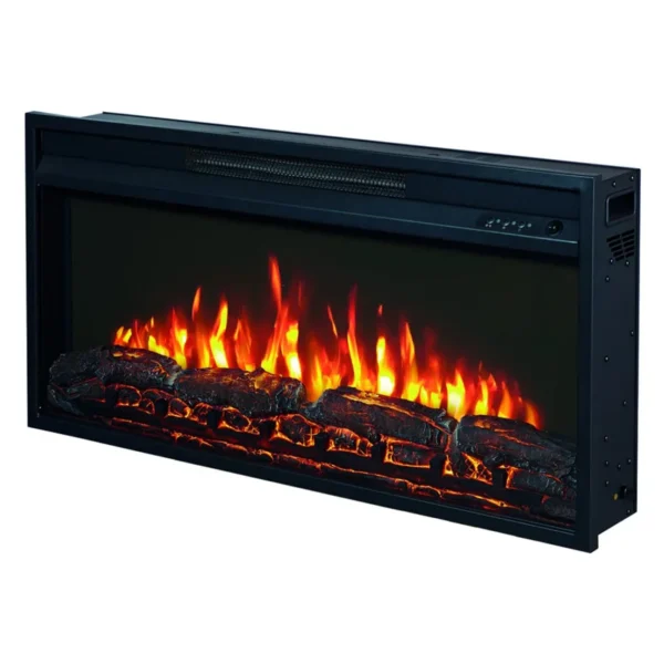 Flame Electric Insert Fireplace, 230V, 2000W