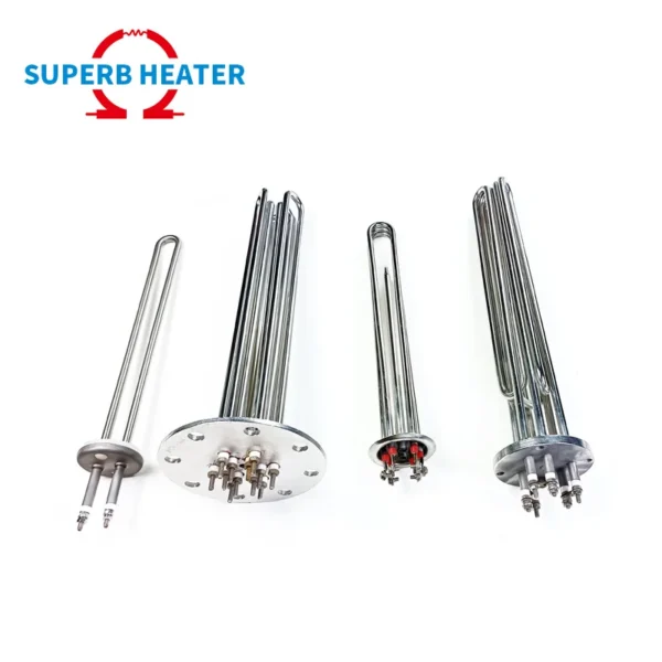 Flange Immersion Heater, 220V, 380V, 440V, 3KW - view 2