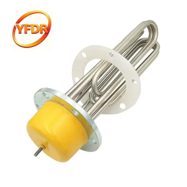 Flanged Immersion Heater, SUS304, Stainless, Steel, 220V/380V - view 2