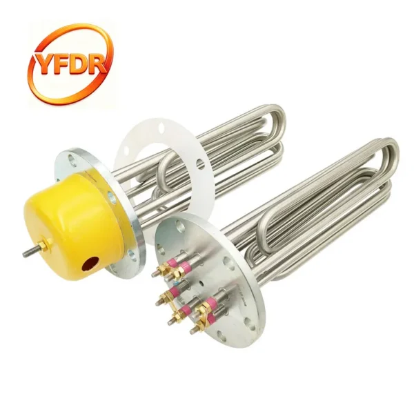 Flanged Immersion Heater, SUS304, Stainless, Steel, 220V/380V - view 4