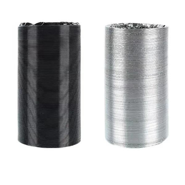 Flexible Air Duct Fan, Aluminium, PVC