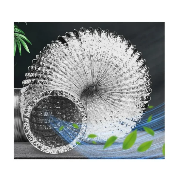 Flexible Air Duct Fan, Aluminium, PVC - view 2
