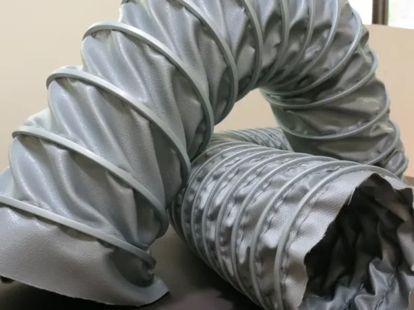 Flexible Duct Hose Blower, PVC, HVAC - view 2