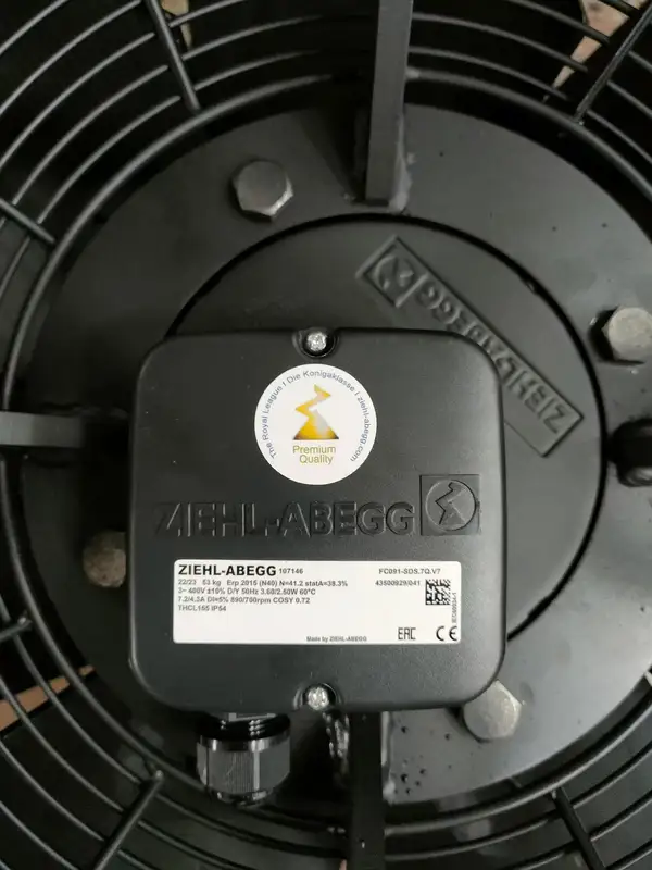 Flow Air Conditioning Condenser, FC091-SDS.7Q.V7, ZIEHL-ABEGG - view 2