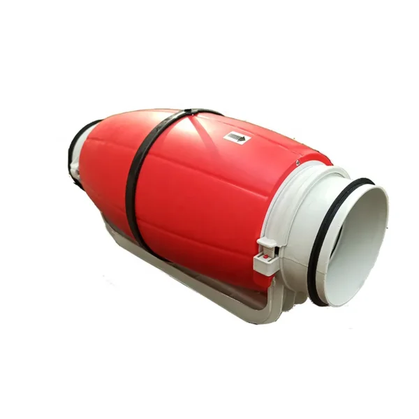 Flow Axial Ventilation Fan, 220V/120V, Plastic