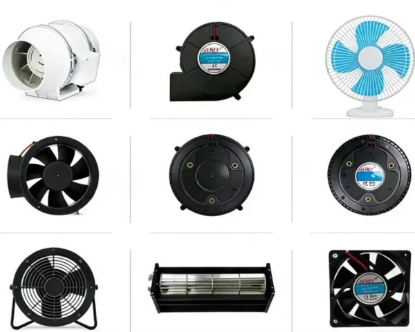 Flow Booster Duct Fan, Copper, 50-60dB