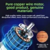 Flow Booster Duct Fan, Copper, 50-60dB - view 3
