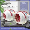 Flow Booster Duct Fan, Plastic, 110 V, Electric - view 5