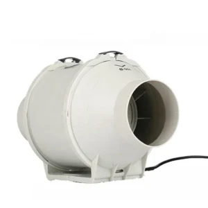 Flow Duct Exhaust Fan, Inline, 240V, Plastic
