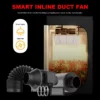 Flow Duct Fans, 6'', 120V, 400 CFM - view 5